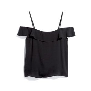 NWOT 💎Ruffle of the shoulder top by Napean Sea Rd